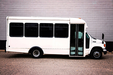 18 passenger party bus exterior