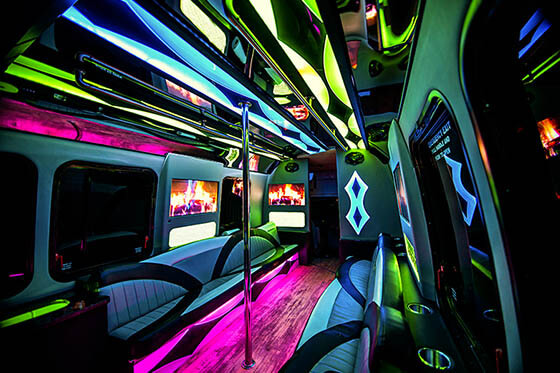 18 passenger bus interior 2