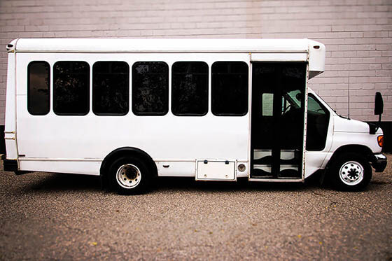 22 passenger bus exterior