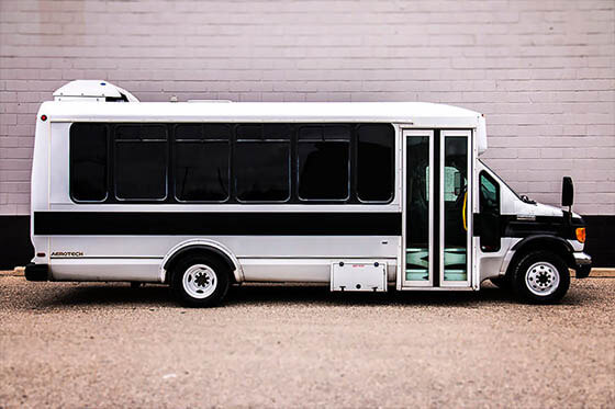 24 passenger bus exterior