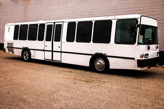 40 passenger bus exterior