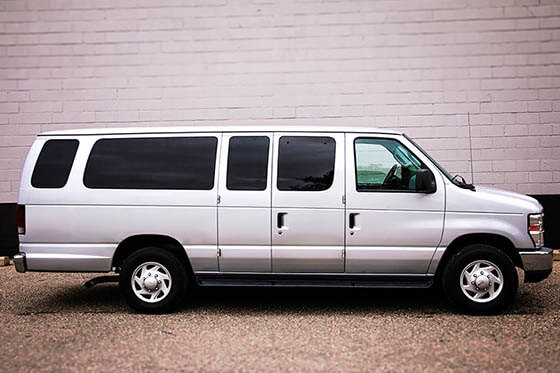 8 passenger van exterior