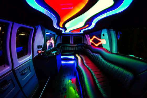 8 passenger van interior 2